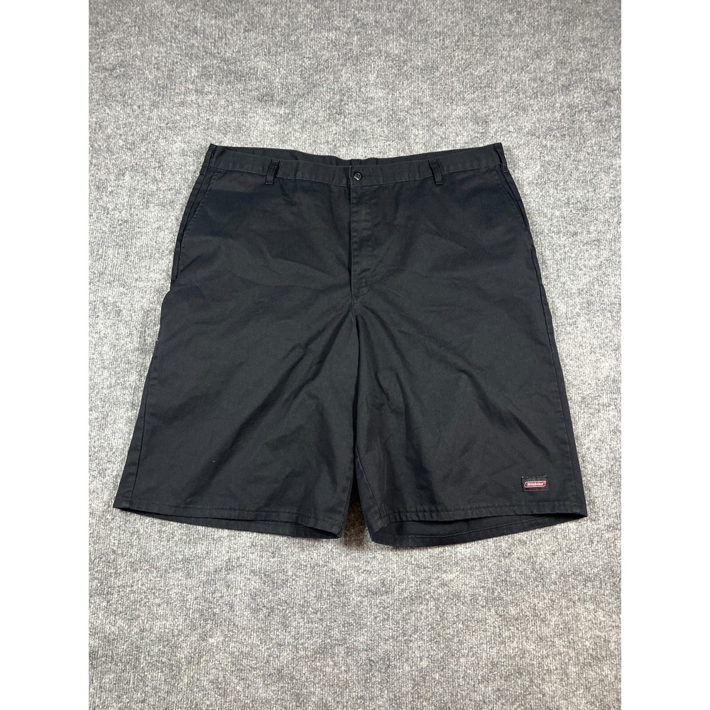 Dickies Bermuda Shorts Mens 44 Black Rugged Cotton High Rise Loose Fit Work Wear